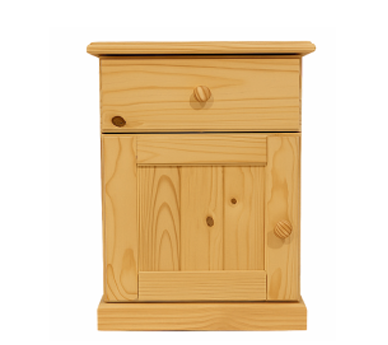 Pedestal 1 Drawer + 1 Door